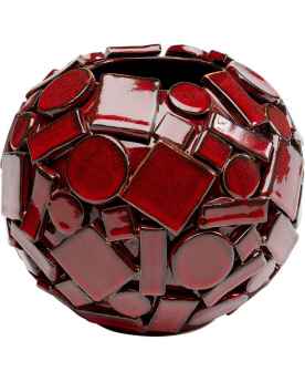 Ваза Cubism Red 20cm