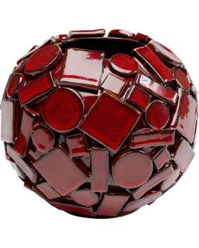 Ваза Cubism Red 20cm