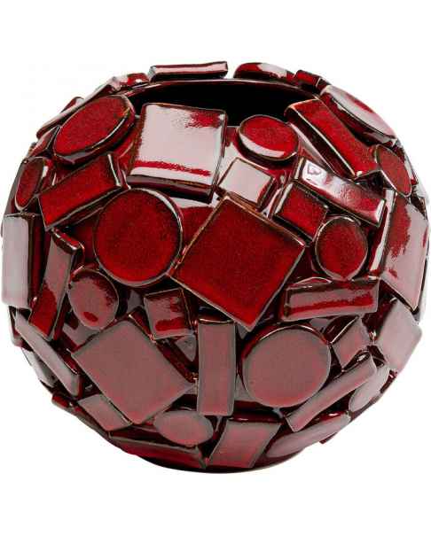 Ваза Cubism Red 20cm