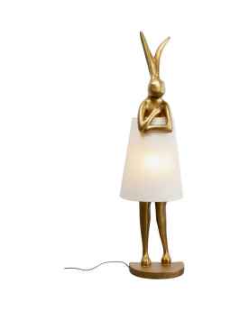 Торшер Animal Rabbit Gold/White 150cm