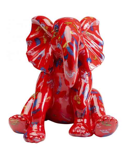 Статуэтка Elephant Dots Red 18cm
