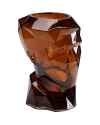 Ваза Prisma Face Brown 30cm