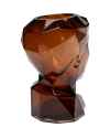 Ваза Prisma Face Brown 30cm