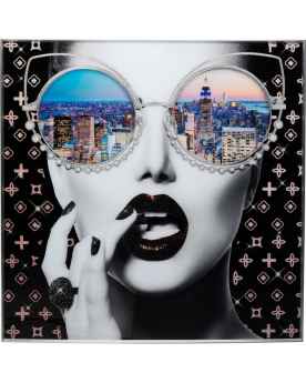Картина в раме NY View 120x120cm