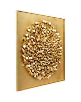 Настенный декор Mikado Gold 120x120cm