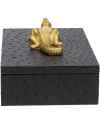 Шкатулка Crocodile Black (2/Set)