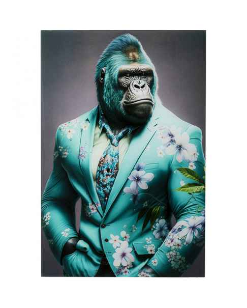 Картина на стекле Mister Gorialla Blue 60x90cm