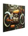 Картина на стекле Garage Motorbike 60x80cm