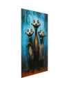 Картина на стекле Singing Meerkats 60x80cm