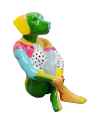 Деко фигура Sitting Dog Colore 80cm