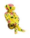 Деко фигура Sitting Dog Yellow 80cm