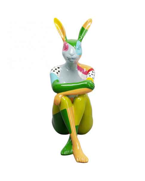 Деко фигура Sitting Rabbit Colore 80cm