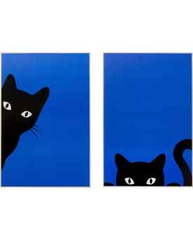 Картина в раме Ciao Gatto (2/Set)