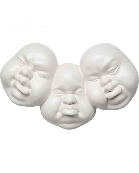 Настенный декор Three Faces 37cm