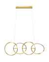 Люстра Galaxy LED Gold 155cm