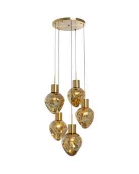 Люстра Supernova Amber Cinque Ø50cm