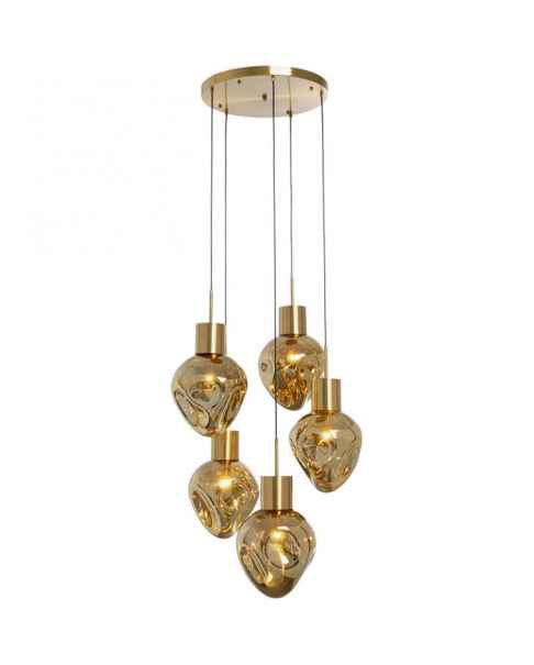 Люстра Supernova Amber Cinque Ø50cm