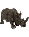 Статуэтка Rhino Rivets Pearls 26cm