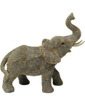 Статуэтка Walking Elephant Pearls 24cm