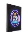 Настенный декор Coffee LED 80x80cm