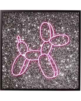 Настенный декор Balloon Dog LED 80x80cm