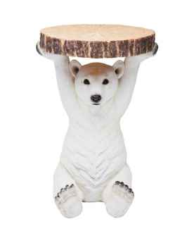 Приставной столик Animal Polar Bear Ø37cm
