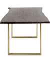 Обеденный стол Harmony Dark Brass 200x100