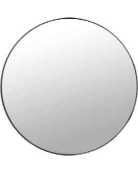 Настенное зеркало Ombra Soft Black 100Ø