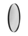 Настенное зеркало Ombra Soft Black 100Ø