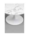 Кофейный столик Schickeria Marble White Ø80cm