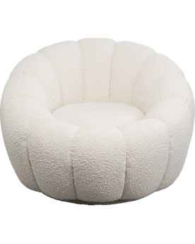 Вращающееся кресло Peppo Bloom White