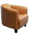 Кожаное кресло Cigar Lounge Smart Leather Light Brown