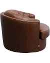 Вращающееся кресло Music Hall Leather Brown