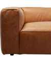 Диван Cubetto Smart Leather Light Brown 220cm