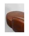 Диван Wonder Leather Brown 252cm