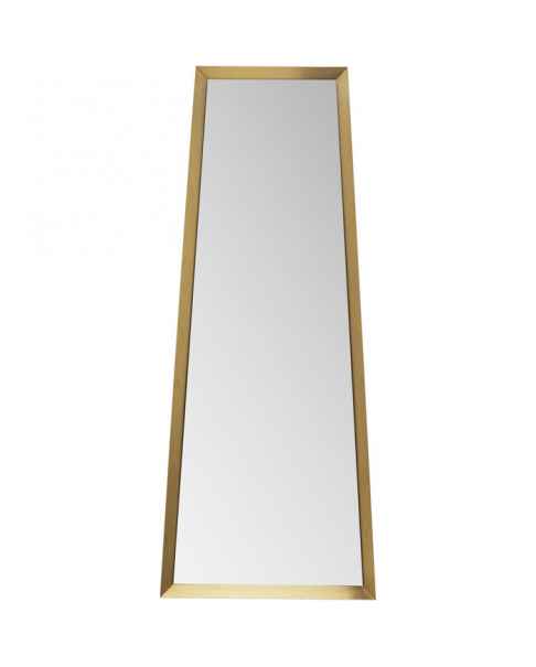 Настенное зеркало Arezzo Brass Trapez 65(45)x160cm