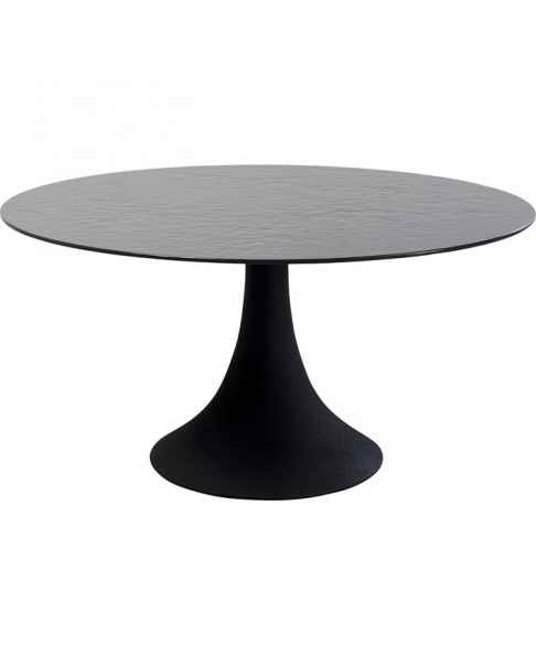 Обеденный стол Grande Possibilita Black Bubble Ø150cm