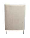 Кресло с пуфом Quinn High Beige