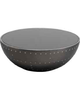 Кофейный столик Lounge Black Gun Metal Ø83cm