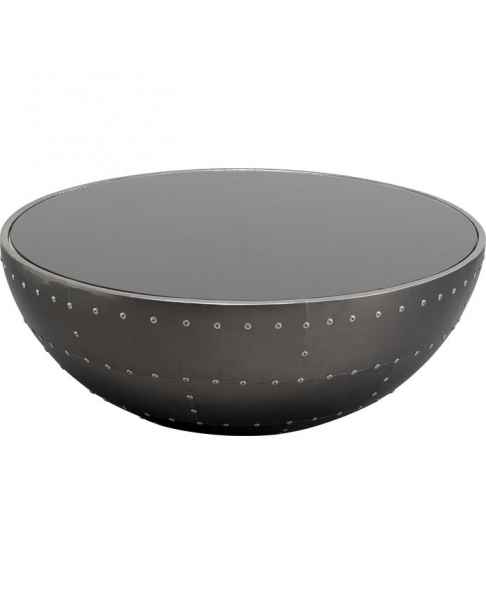 Кофейный столик Lounge Black Gun Metal Ø83cm