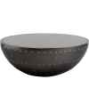 Кофейный столик Lounge Black Gun Metal Ø83cm