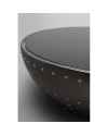 Кофейный столик Lounge Black Gun Metal Ø83cm