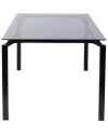 Обеденный стол Lorenco Smoke 180x90cm