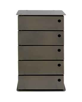 Тумба Manifattura 5 Drawers Bronze 42x70cm