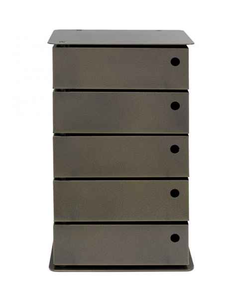 Тумба Manifattura 5 Drawers Bronze 42x70cm
