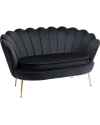 Диван Water Lily 2-Seater Gold Black