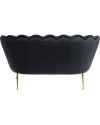 Диван Water Lily 2-Seater Gold Black