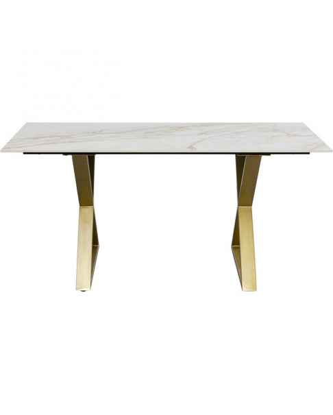Стол Eternity Cross Brass 160x80cm