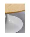 Кофейный столик Schickeria Oak White Ø80cm