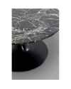 Кофейный столик Schickeria Marble Black Ø80cm